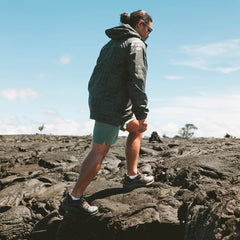 Sig Zane X Danner ʻŌnini Windbreaker Black/Green / Danner Men|Women