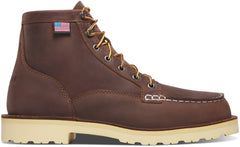 Bull Run Moc Toe 6" Brown - Heel - Steel Toe / Danner Men