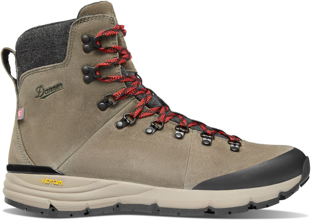 Arctic 600 Side-Zip Brown/Red Insulated 200G / Danner Men