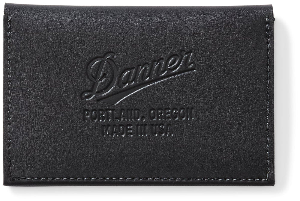 Leather Wallet 4.5" x 3.5" Black / Danner Men|Women