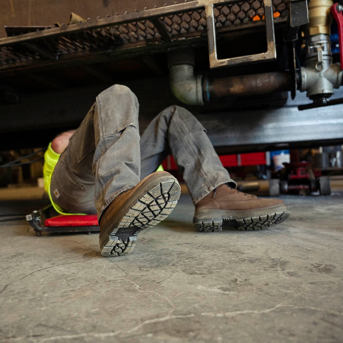 Ground Control 6" Brown Steel Toe / Danner Men