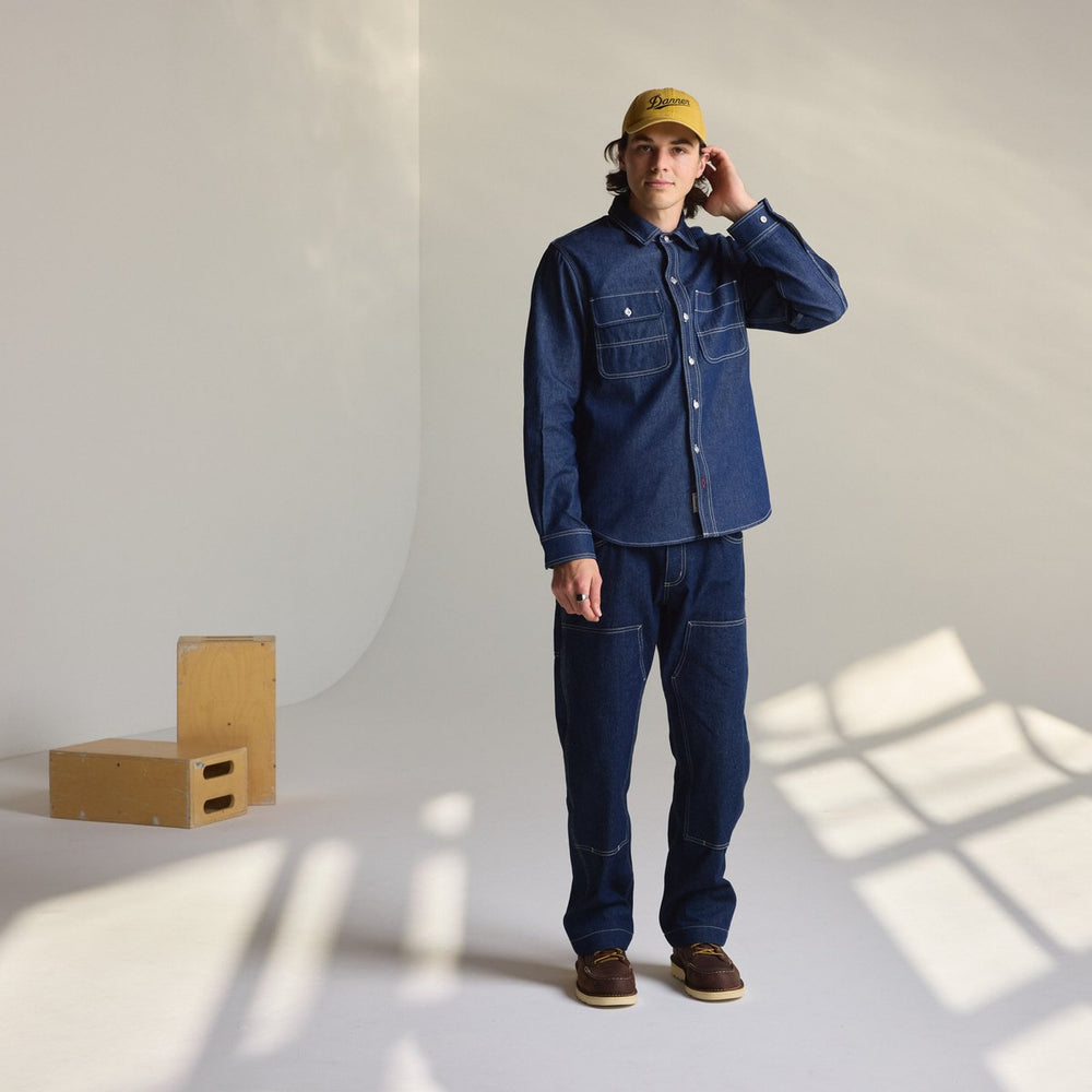 Larch Mt Denim Shirt Dark Wash Indigo / Danner Men|Women