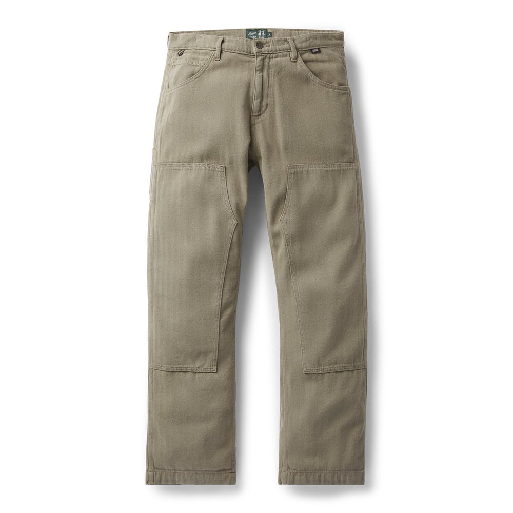 Kenton Double Knee Pants  Herringbone Dusty Olive / Danner Men|Women
