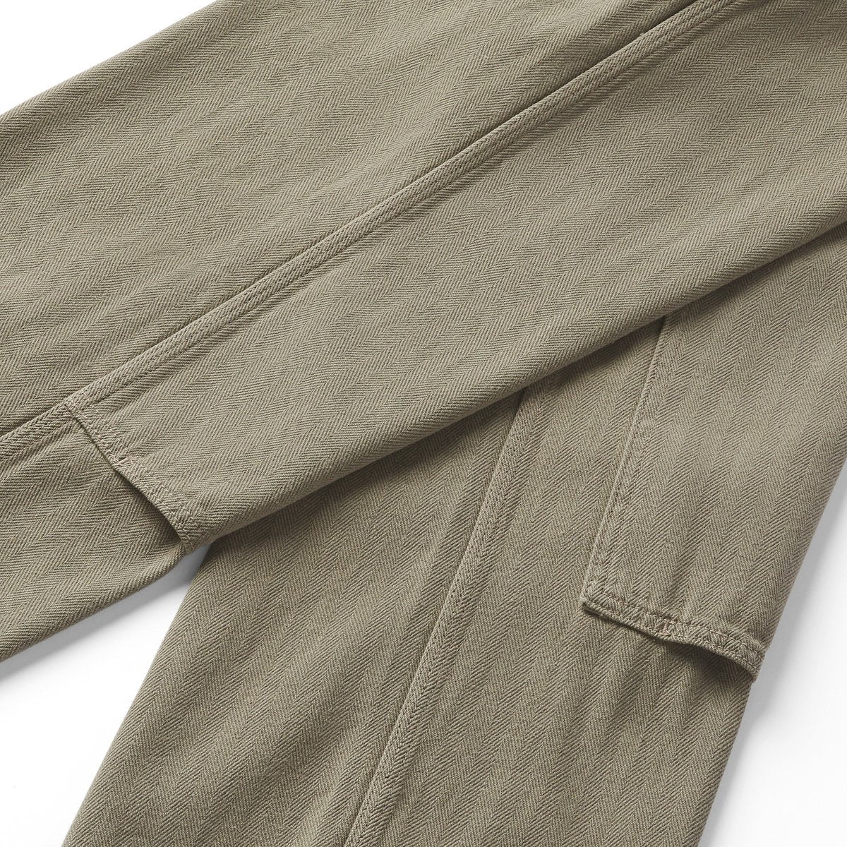 Kenton Double Knee Pants  Herringbone Dusty Olive / Danner Men|Women