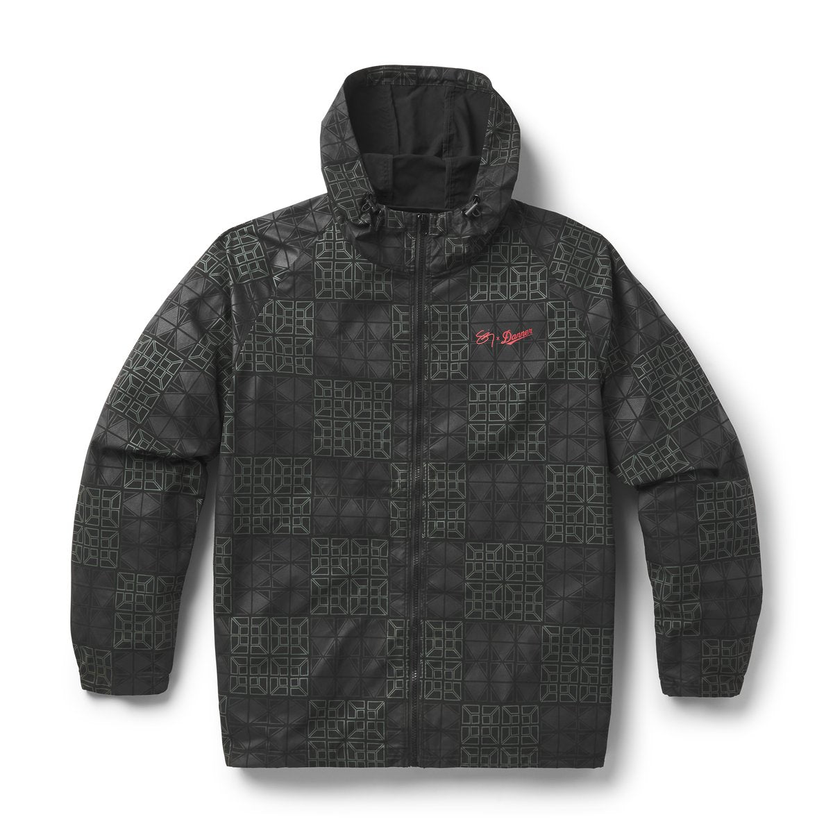 Sig Zane X Danner ʻŌnini Windbreaker Black/Green / Danner Men|Women