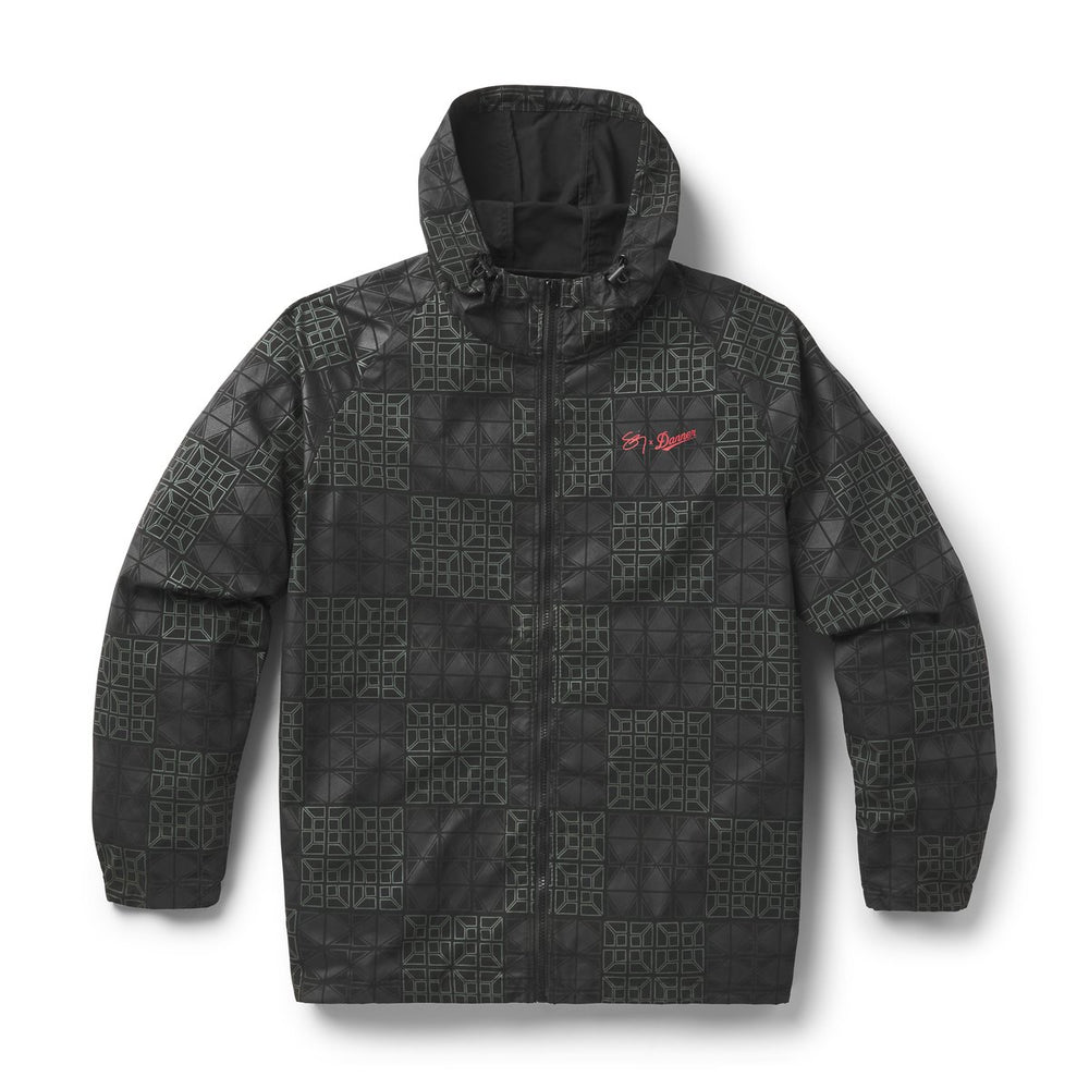 Sig Zane X Danner ʻŌnini Windbreaker Black/Green / Danner Men|Women