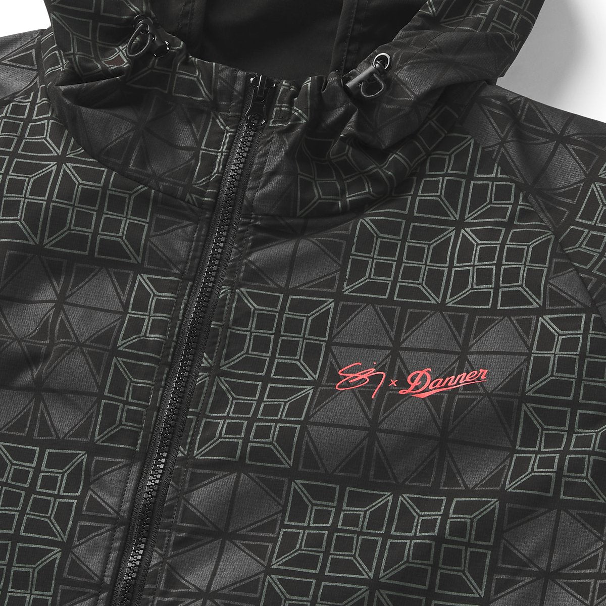 Sig Zane X Danner ʻŌnini Windbreaker Black/Green / Danner Men|Women