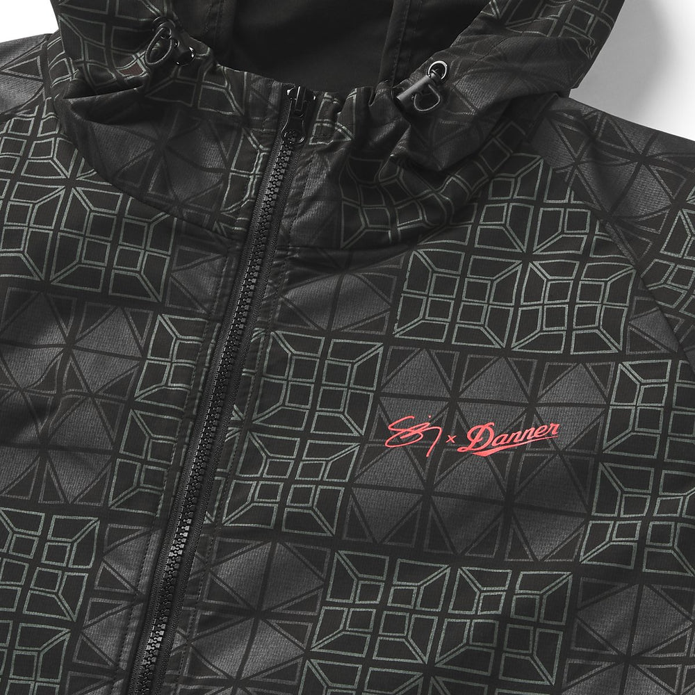 Sig Zane X Danner ʻŌnini Windbreaker Black/Green / Danner Men|Women