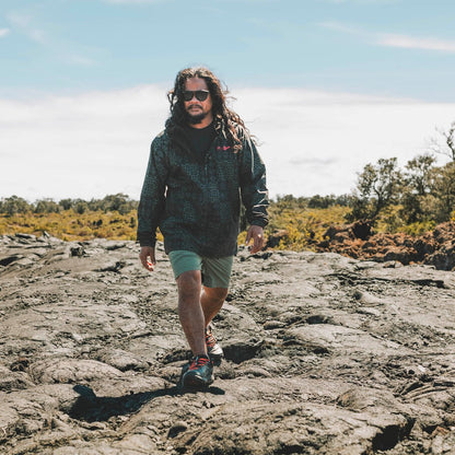 Sig Zane X Danner ʻŌnini Windbreaker Black/Green / Danner Men|Women