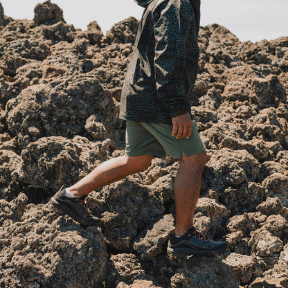 Sig Zane X Danner ʻŌnini Windbreaker Black/Green / Danner Men|Women