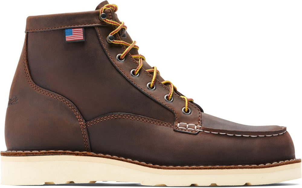 Bull Run Moc Toe 6" Brown Steel Toe / Danner Men