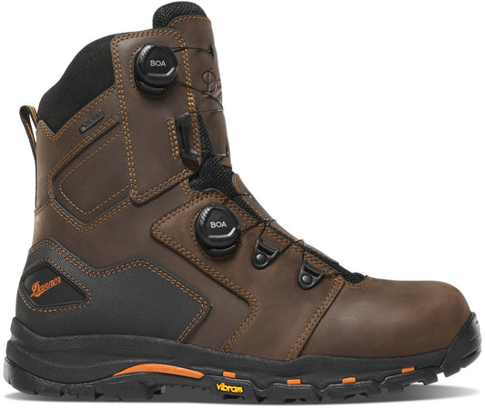 Vicious BOA 8" Brown/Orange Composite Toe (NMT) / Danner Men