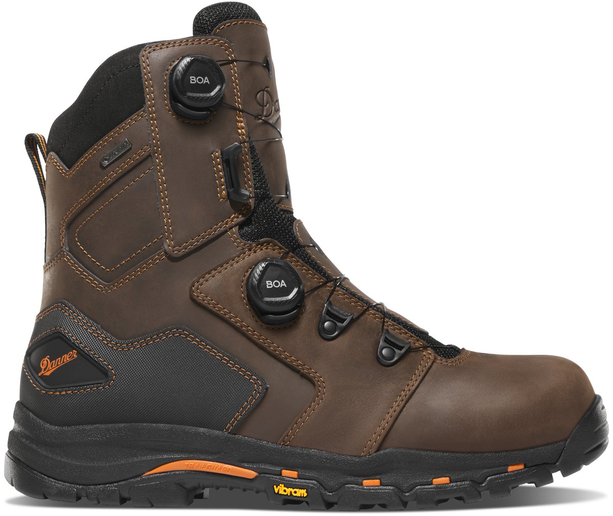 Vicious BOA 8" Brown/Orange Composite Toe (NMT) / Danner Men