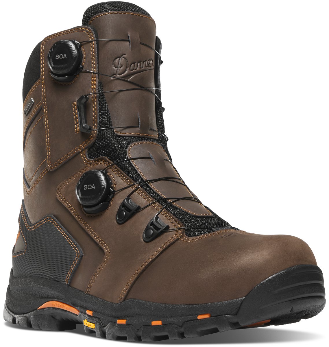 Vicious BOA 8" Brown/Orange Composite Toe (NMT) / Danner Men