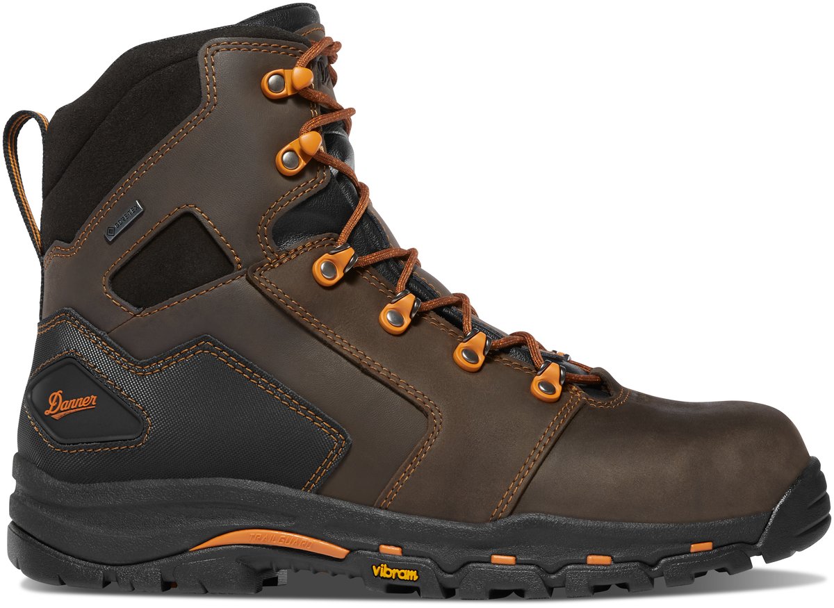 Vicious 6" Brown/Orange Composite Toe (NMT) / Danner Men