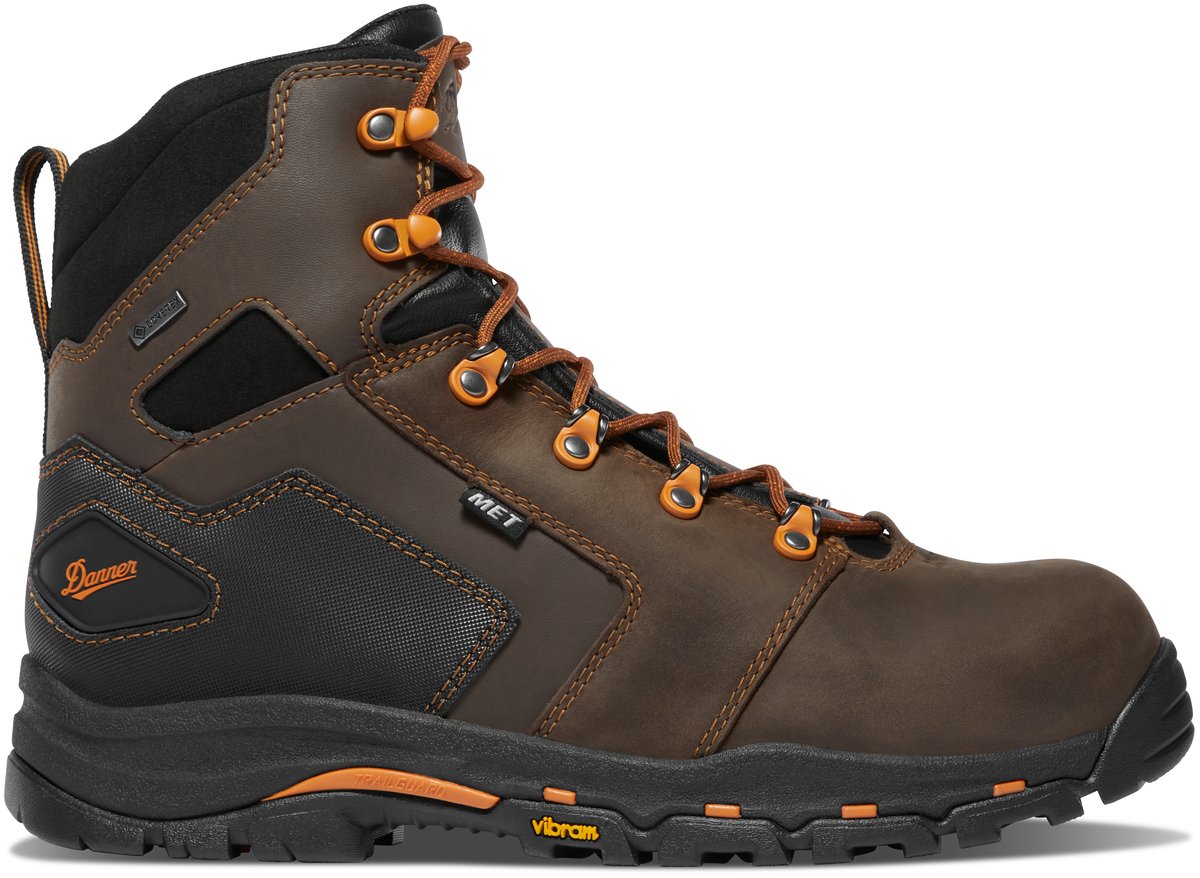 Vicious 6" Brown/Orange MET/NMT / Danner Men