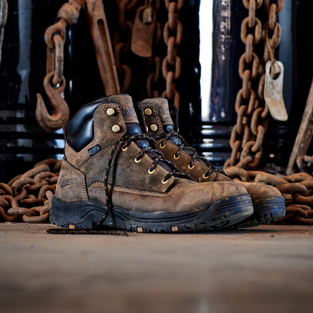 Caliper 6" Brown Aluminum Toe / Danner Men