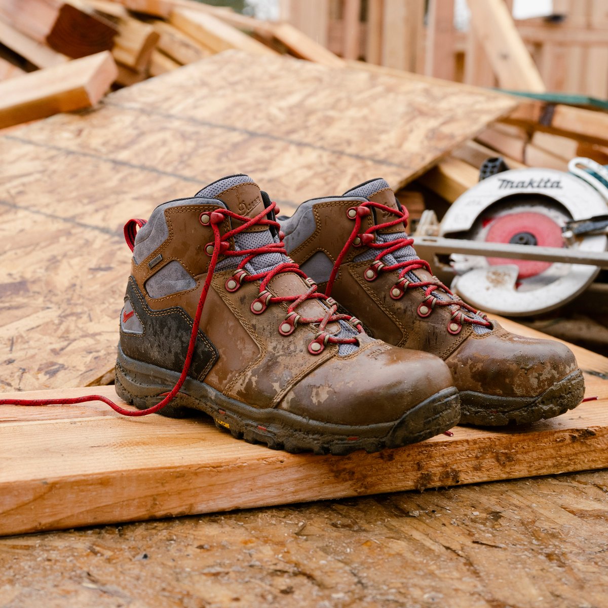 Vicious 4.5" Brown/Red / Danner Men