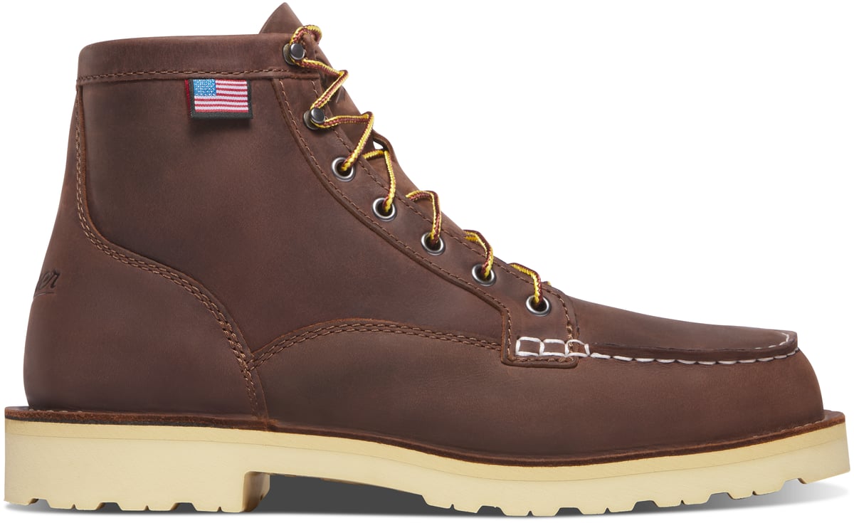 Bull Run Moc Toe 6" Brown - Heel / Danner Men