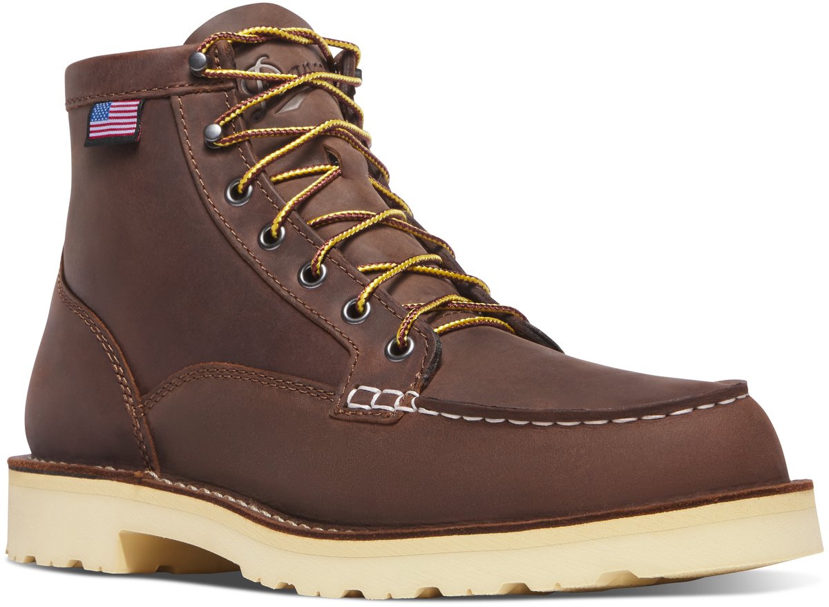 Bull Run Moc Toe 6" Brown - Heel / Danner Men