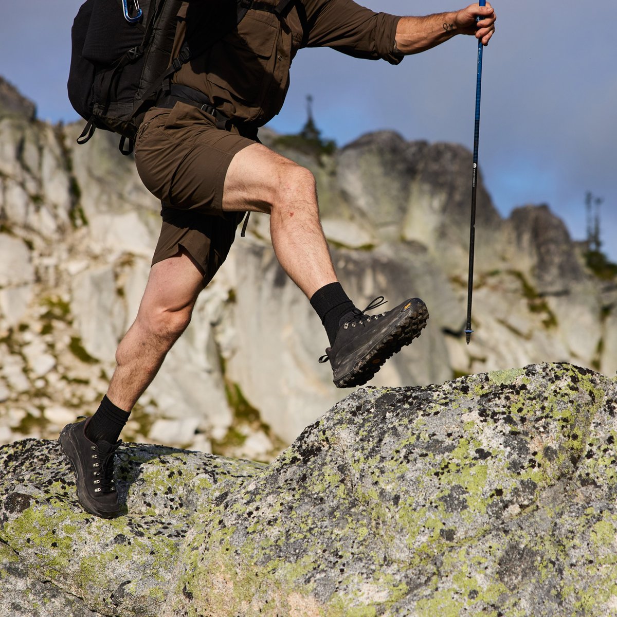 MTN45 Jet Black / Danner Men