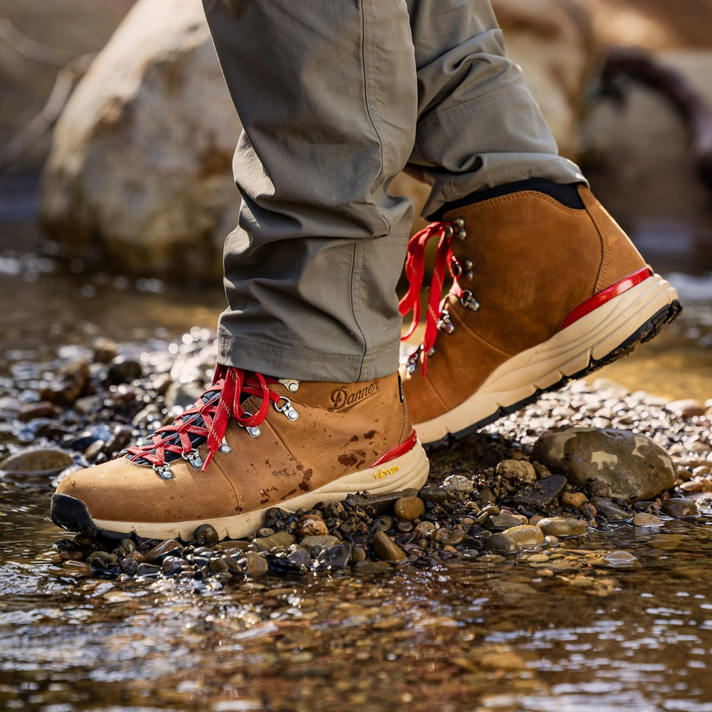 Mountain 600 Leaf GTX Grizzly Brown/Rhodo Red / Danner Men