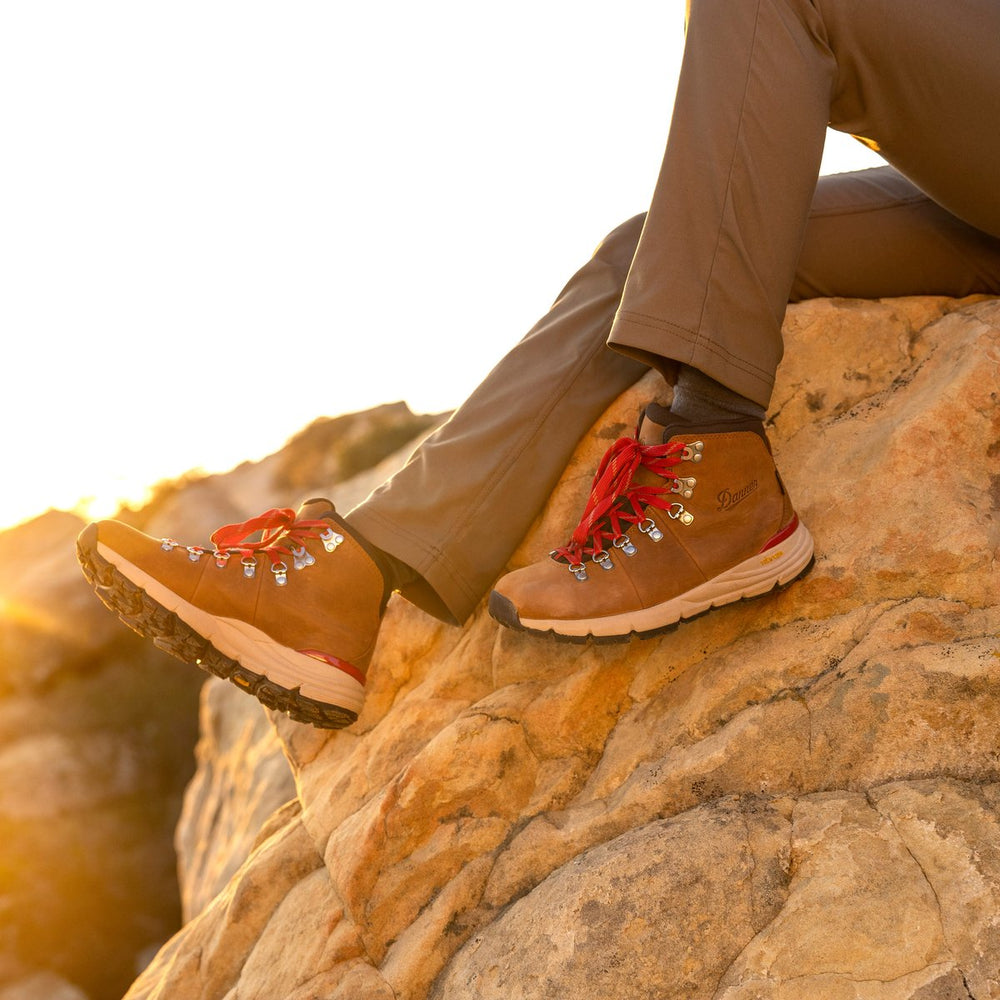 Mountain 600 Leaf GTX Grizzly Brown/Rhodo Red / Danner Men