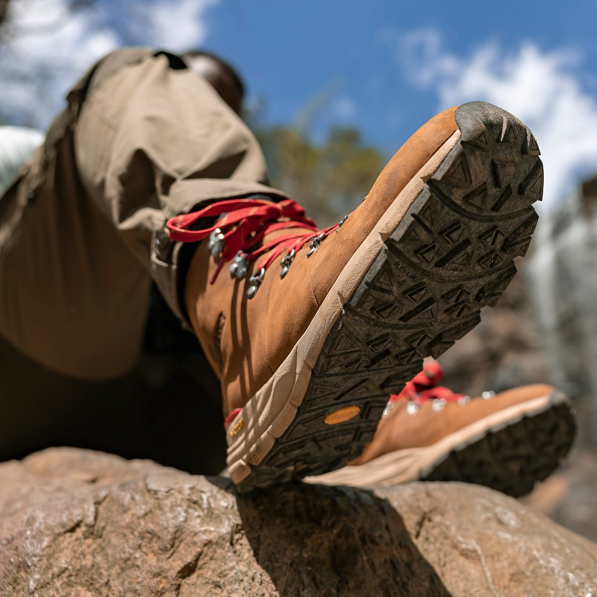 Mountain 600 Leaf GTX Grizzly Brown/Rhodo Red / Danner Men
