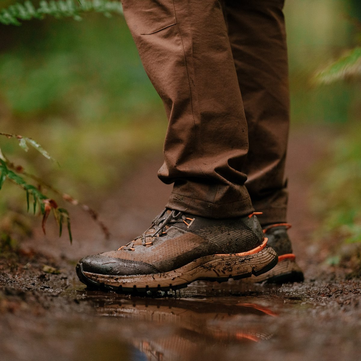 Trail Junction Malt Brown/Poppy Orange / Danner Men
