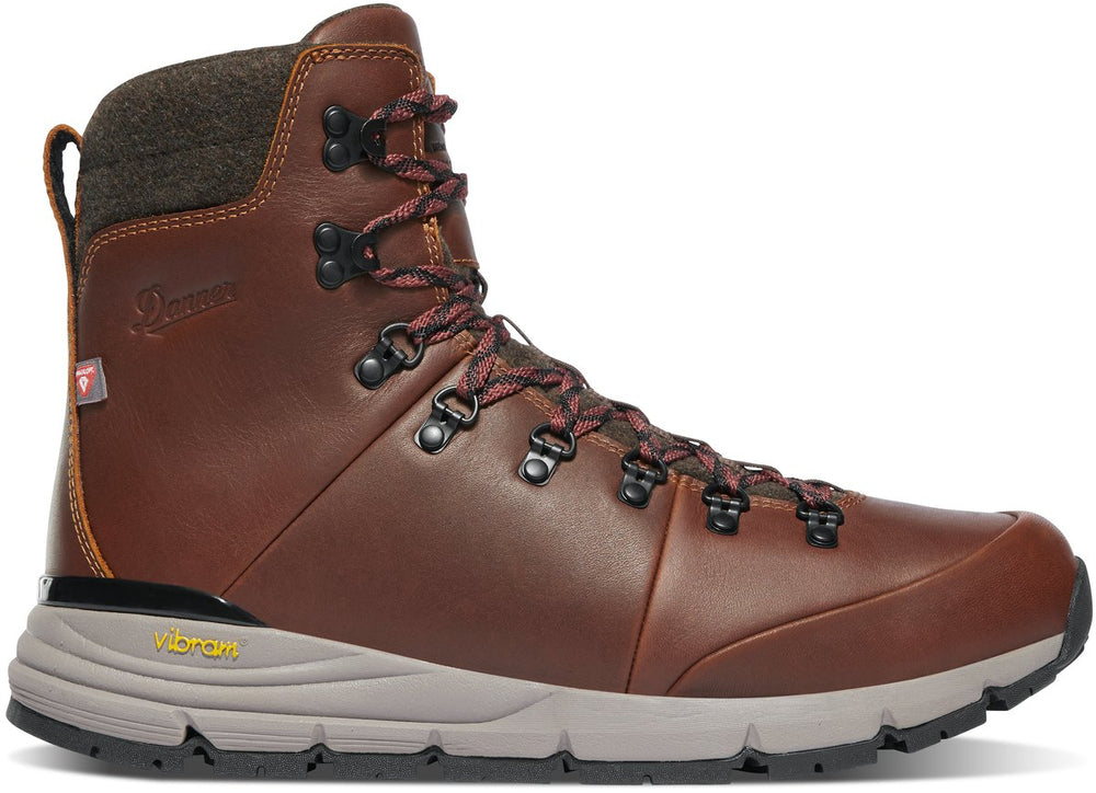 Arctic 600 Side-Zip  Roasted Pecan/Fired Brick Insulated 200G / Danner Men