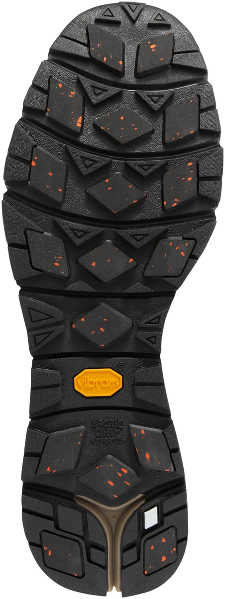 Arctic 600 Side-Zip Black/Brown Insulated 200G / Danner Men