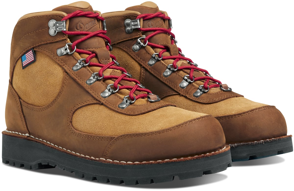 Cascade Crest Grizzly Brown/Rhodo Red / Danner Men