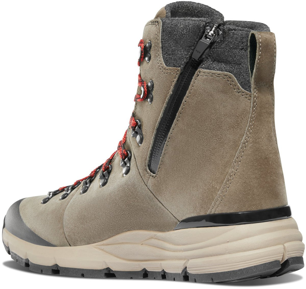 Arctic 600 Side-Zip Brown/Red Insulated 200G / Danner Men