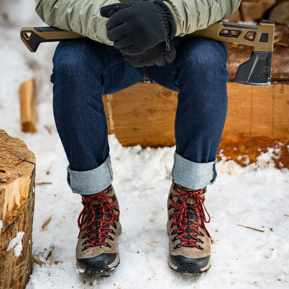 Arctic 600 Side-Zip Brown/Red Insulated 200G / Danner Men