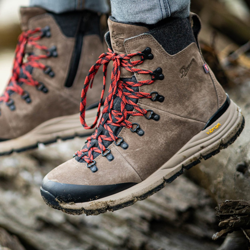 Arctic 600 Side-Zip Brown/Red Insulated 200G / Danner Men
