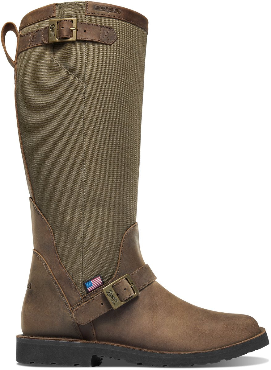 San Angelo Snake Boot Brown Square Toe / Danner Men