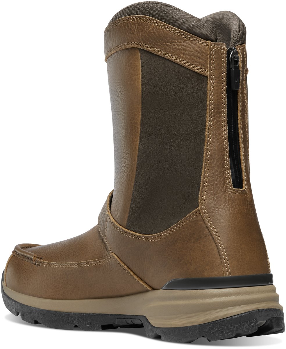 Recurve Moc Toe Rear-Zip Light Brown / Danner Men