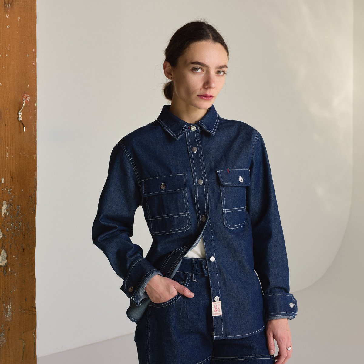 Larch Mt Denim Shirt Dark Wash Indigo / Danner Men|Women