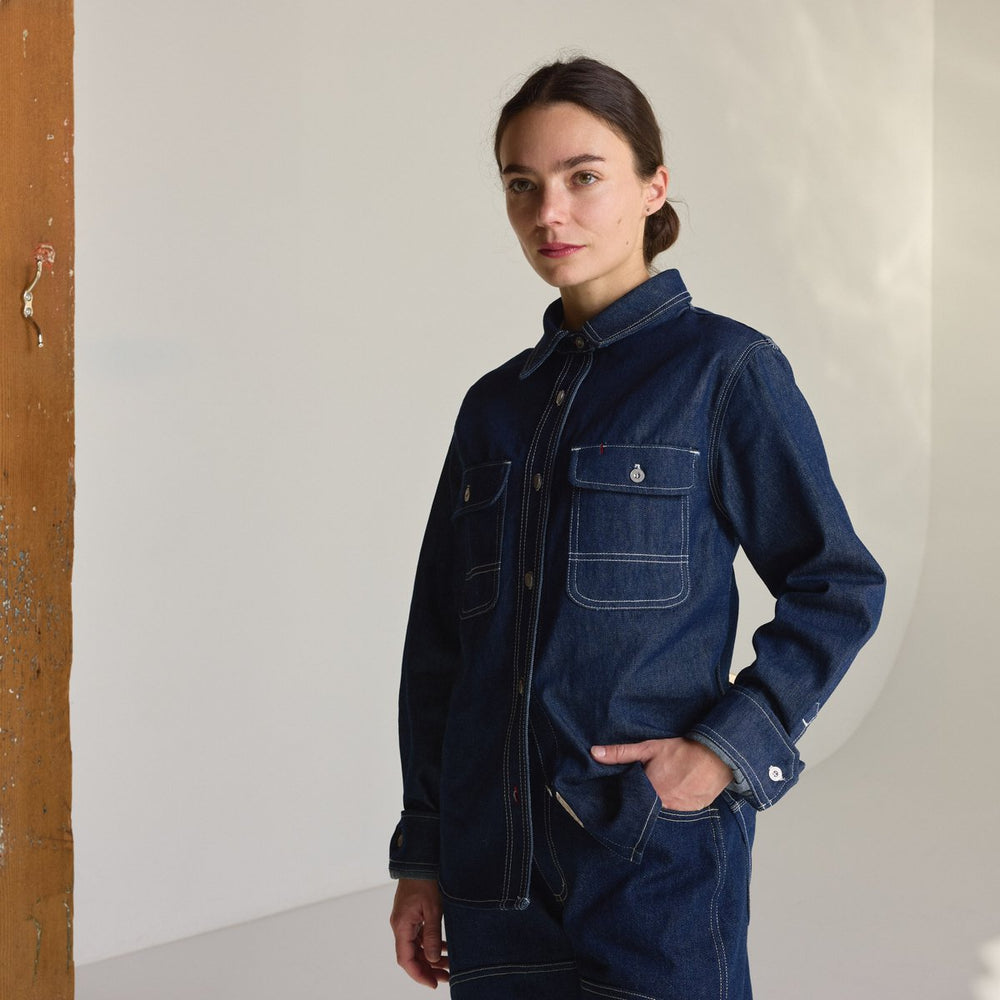 Larch Mt Denim Shirt Dark Wash Indigo / Danner Men|Women