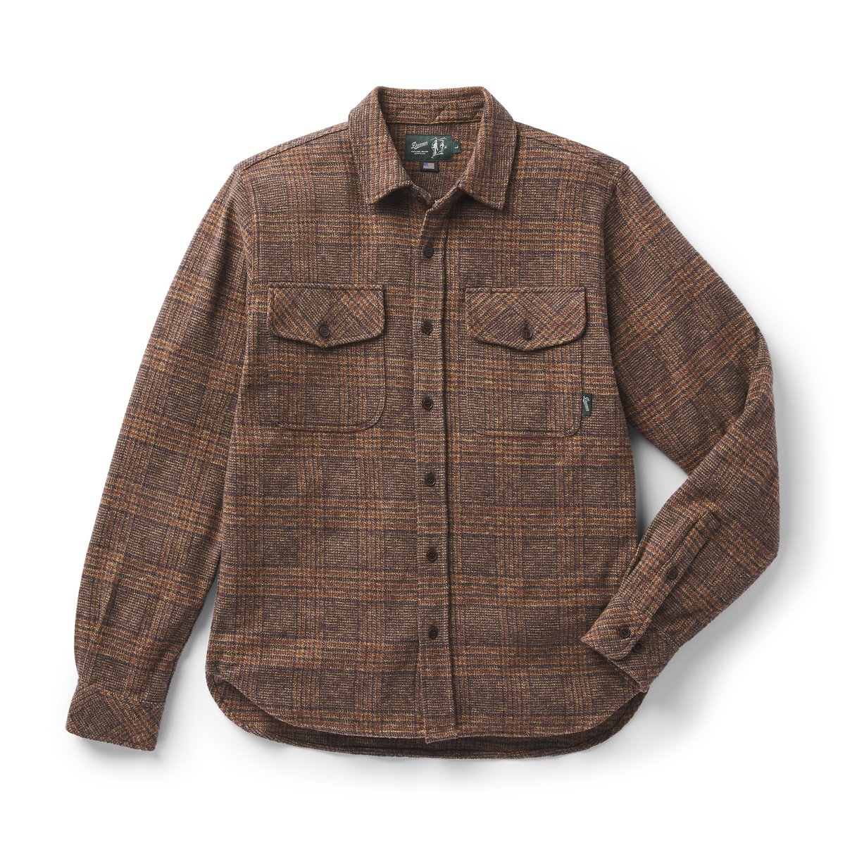 Cedar Mill Cotton Flannel Shirt  Brown/Tan Tweed Plaid / Danner Men|Women