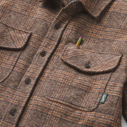 Cedar Mill Cotton Flannel Shirt  Brown/Tan Tweed Plaid / Danner Men|Women