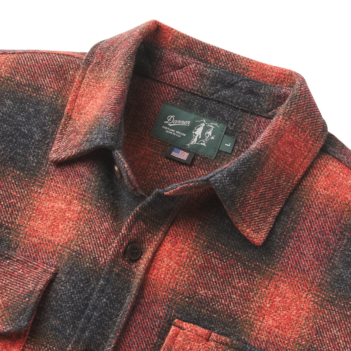 Cedar Mill Cotton Flannel Shirt  Ombre Buffalo Plaid / Danner Men|Women