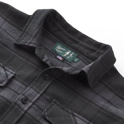 Cedar Mill Cotton Flannel Shirt  Black Plaid / Danner Men|Women