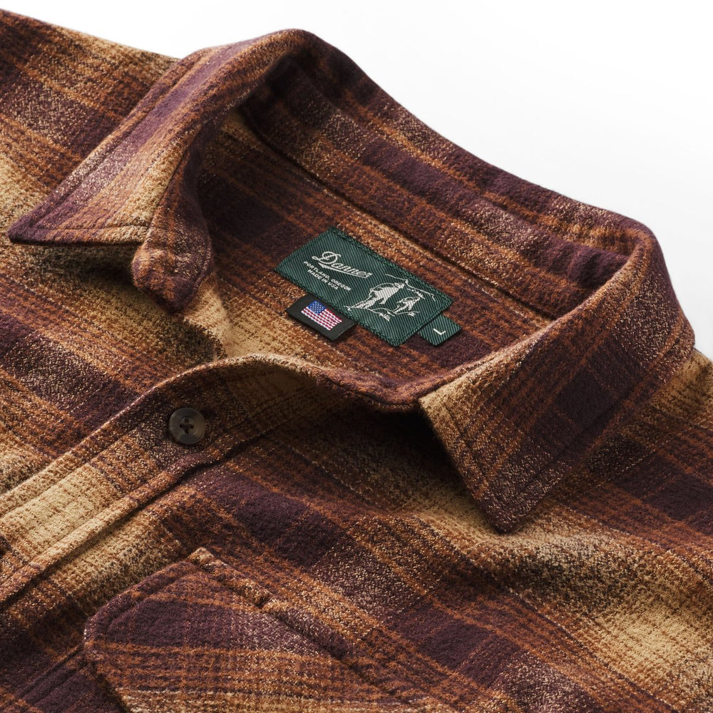 Cedar Mill Cotton Flannel Shirt  Espresso Plaid / Danner Men|Women