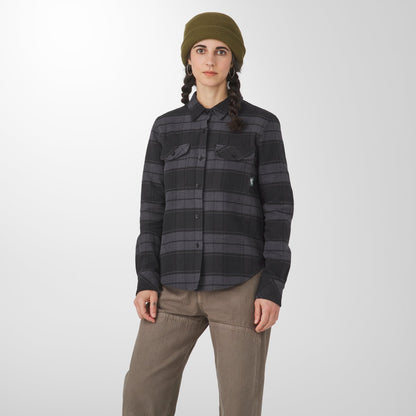 Sauvie Cotton Flannel Shirt  Black Plaid / Danner Men|Women