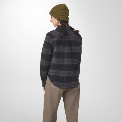 Sauvie Cotton Flannel Shirt  Black Plaid / Danner Men|Women