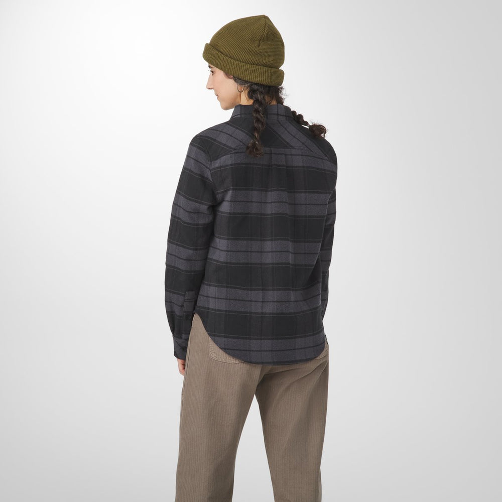 Sauvie Cotton Flannel Shirt  Black Plaid / Danner Men|Women