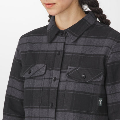 Sauvie Cotton Flannel Shirt  Black Plaid / Danner Men|Women