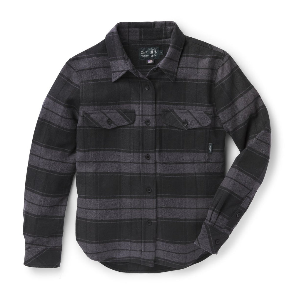 Sauvie Cotton Flannel Shirt  Black Plaid / Danner Men|Women