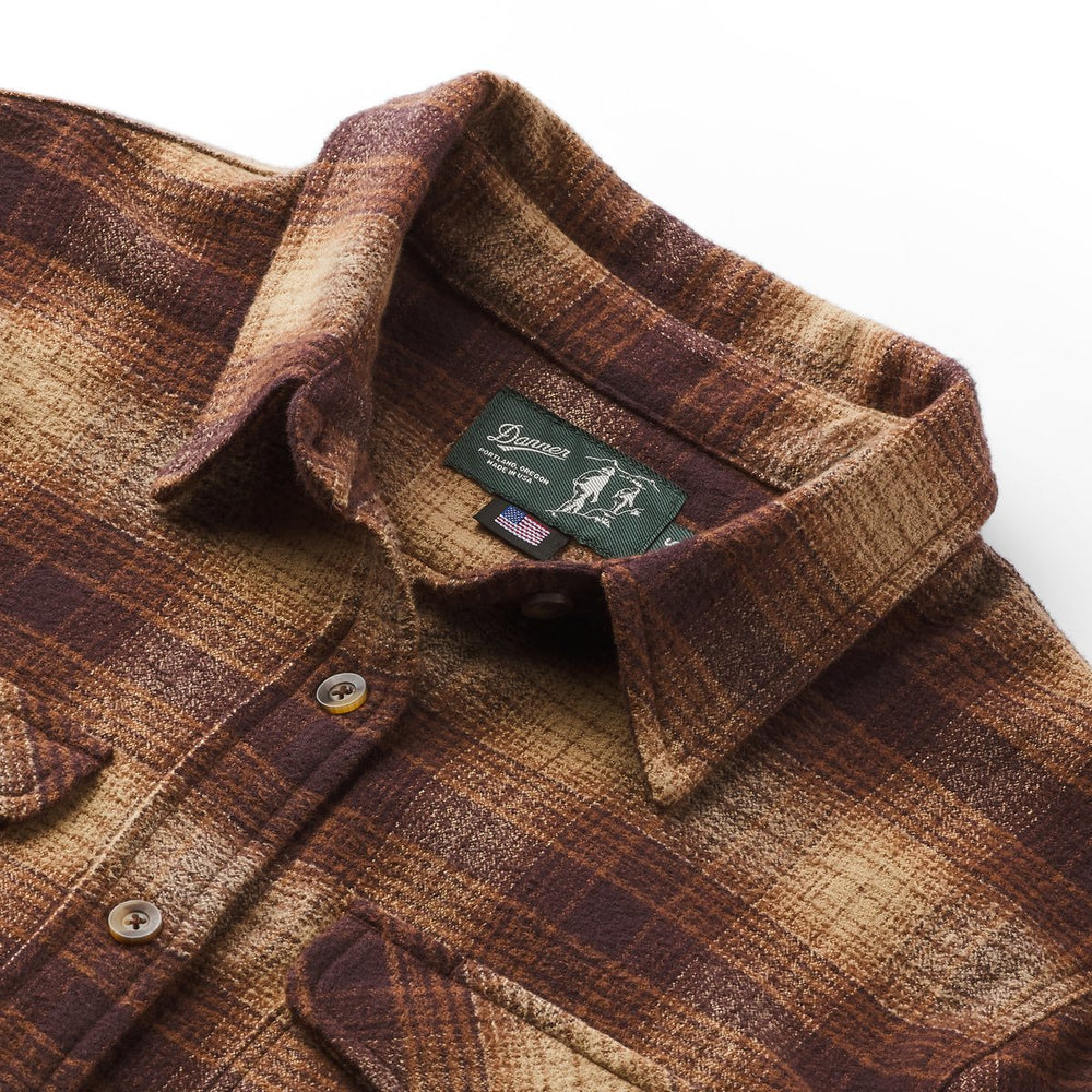 Sauvie Cotton Flannel Shirt  Espresso Plaid / Danner Men|Women
